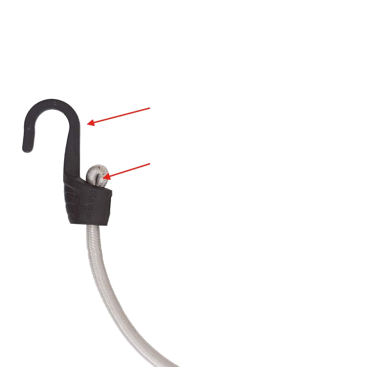 Master Lock - 3138EURDAT – regulowana gumowa linka napinająca, od 15 do 150 cm