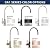 iSpring GA1-B Reverse Osmosis, Kitchen Bar Sink Lead-Free Drinking Water Faucet, Contemporary Style, High Spout, Chrome