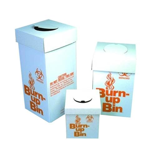 Image of 797065 Burn-up Bin, Intermediate Style, 6 per Pack