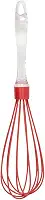 Mimo Style Batedor de Ovos e Massas Fouet, Cabeça de Silicone e Cabo em Acrílico de Excelente Durabilidade, Útil Para Diversas Receitas, Massas de Bolo, Tortas, Pães, Cremes e Claras em Neve
