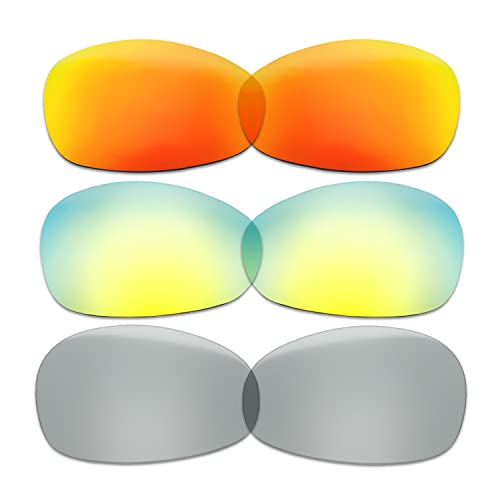 Lentilles de rechange Oakley Juliet avec pack 3 couleurs de verres compatibles