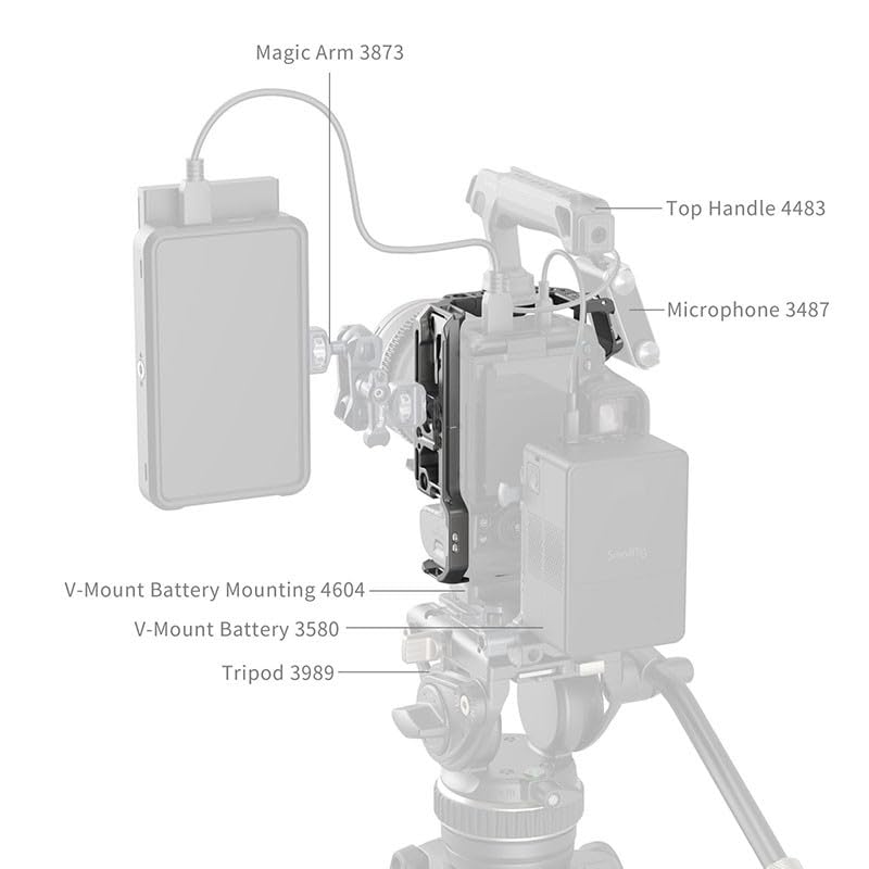 Cage de protection SMALLRIG 4977 HawkLock pour boîtier vidéo - 3