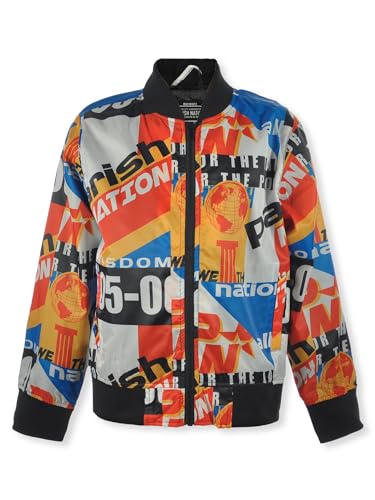 Boys' Allover Print Nylon Jacket