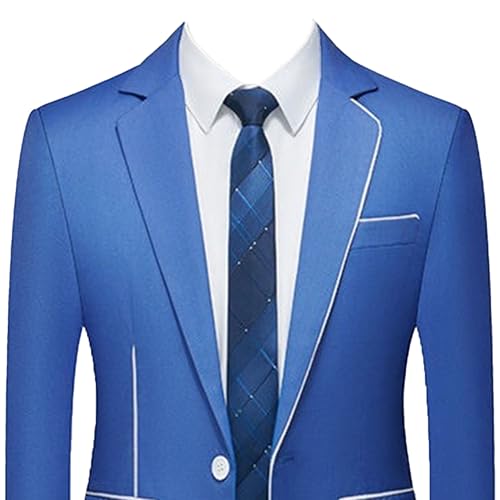 Men's Suit Jacket Notched Lapel Casual Fashion Dress Blazer Business Trend Casual Handsome Shirt Tops2