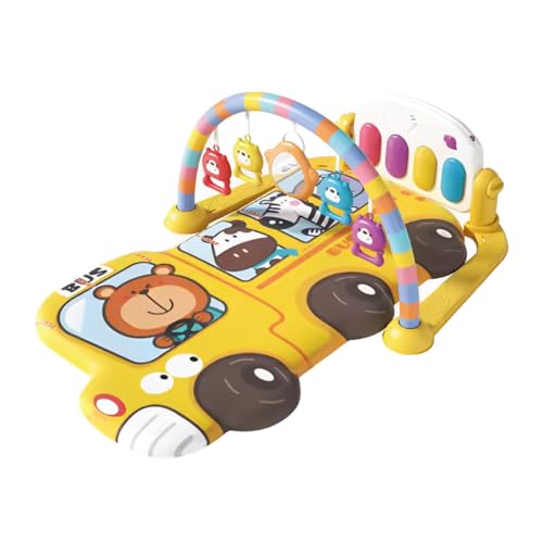 Tapete Infantil De Atividades Kidino Animal Bus Interativo Para A...