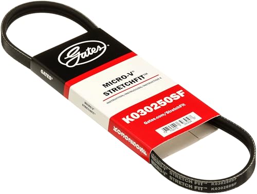 Gates K030250SF Stretch Fit Micro-V Serpentine Drive Belt
