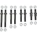 Speedway Steel One-Nut Style Shock Mount Kit