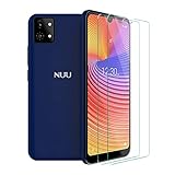 [2 Pack] A9L Screen Protector, Futanwei Screen Protectors for NUU Mobile A9L Smartphone (6.3'), 9H Hardness [Anti-Scratch] HD Clear [Anti-Fingerprint] [Bubble Free] Tempered Glass Screen Protector