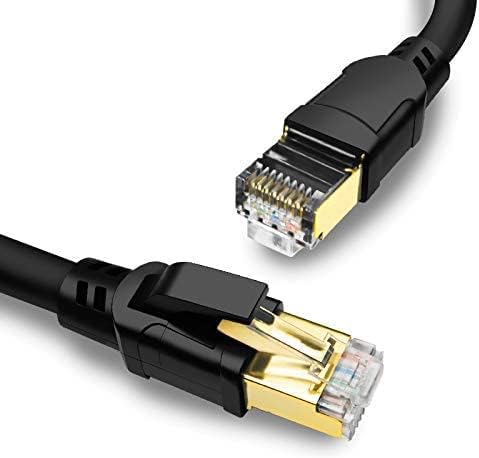 Yauhody CAT8 Ethernet Cable 150FT SFTP 40Gbps 2000MHz