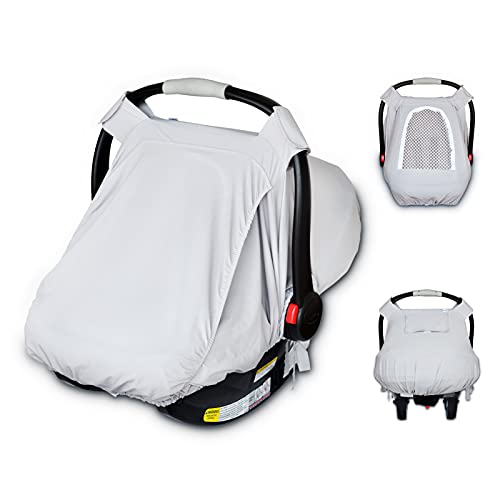 Cribino Fundas de asiento de coche para bebés (gris Elephant )