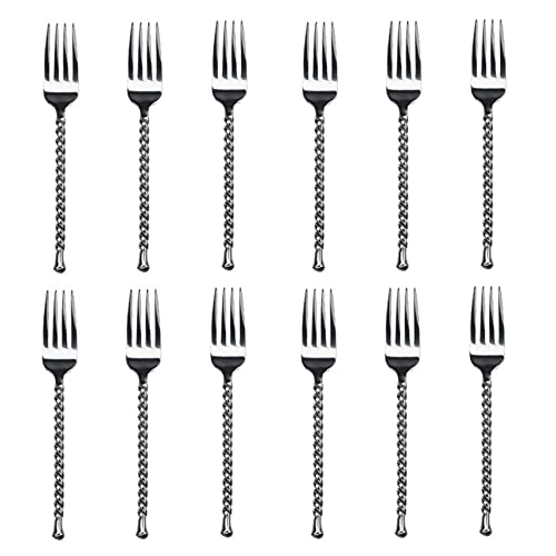 Gourmet Settings Silver Tear 18/10 Stainless Steel Dinner Fork (Set of Twelve)