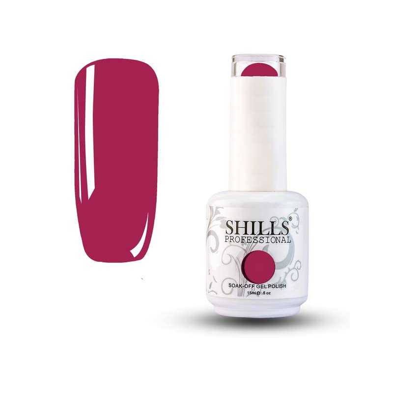 Image of Shills Professional Uv /Led Soak Off Gel Polish (Gel Nail Polish) Glossy Finish Nail Polish Color Shade 82, 15 Ml