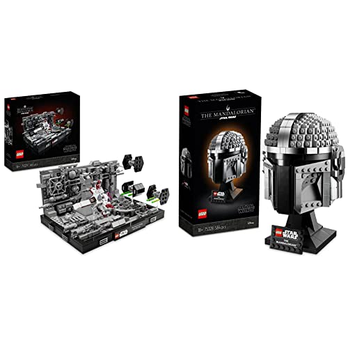 LEGO 75328 Star Wars Casco del Mandaloriano, Elmo da Collezione,...