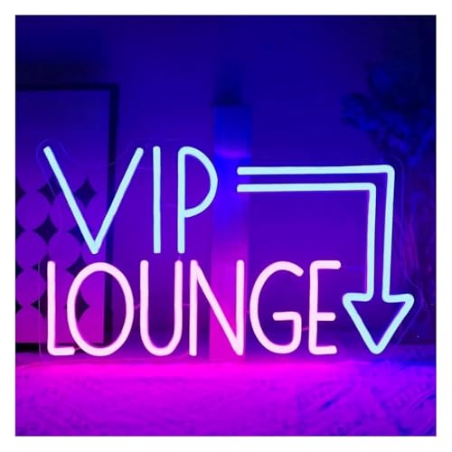 Néon décoratif salon VIP : illuminez un mur sombre et transformez une pièce fade en lieu chic