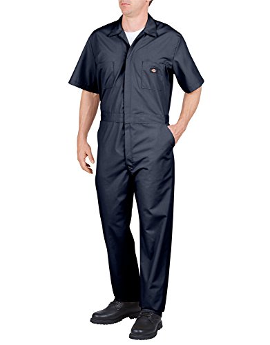 Combinaison Dickies homme grande taille bleu marine en tissu Flex robuste