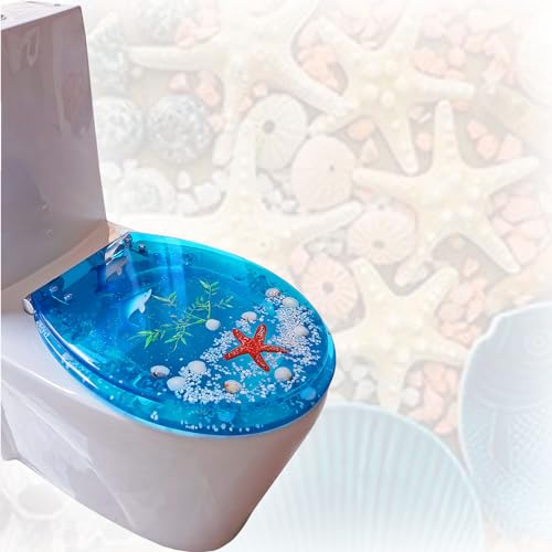 Siège de WC design robuste anti-corrosion avec charnières en acier - 2