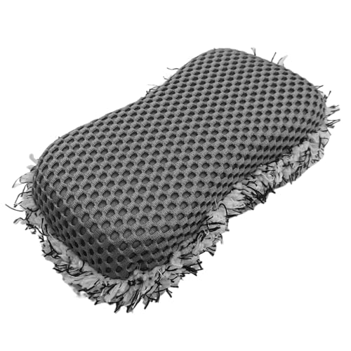 Renchey Éponges De Lavage Auto, Chiffon Absorbant pour Lavage Voiture, Chiffon Nettoyant Non-Rayant Outil de Détail pour Jantes Cuir Vitres Pneus Peinture...