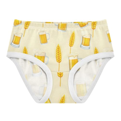 Beer Wheat Yellow Toddler Girls's Underwear 2T 2303164