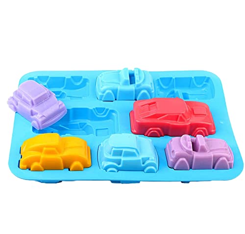 WishesMar Silikonform Form einer Auto Car Flexible Backform Antihaft Küche Besondere Silikonbackform Silikon Form für Kuchen, Seife, Backen, Dessert, Gebäck, Cake
