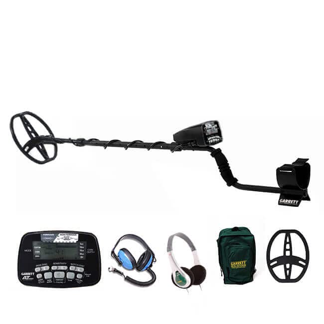 Détecteur de Métaux Garrett AT PRO : 2 casques + protège + sac