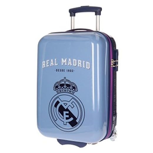 Real Madrid HALA Equipaje Infantil, 50 cm, 26 litros, Morado