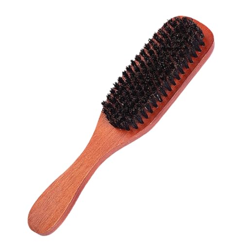Gatuida Cepillo de Pelo Profesional de Cerdas de Jabalí Peine de Peluquería de Madera Desenredante Suave para Cabello Húmedo o Seco Masajeador Antidesgaste para Uso Casa y Salón Regalo