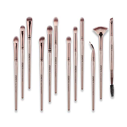 BianchiPatricia ZOREYA Professional Eyeshadow Makeup Brush Set Essential Eye Makeup Brushes