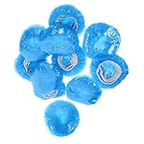 VALICLUD 50 Stück Blau Kunststoff Detektorabdeckungen für Rauchmelder Staubdichte Schutzkappen aus Robustem Material Wiederverwendbar Einfach Abnehmbar Schutz für Brandschutzgeräte in