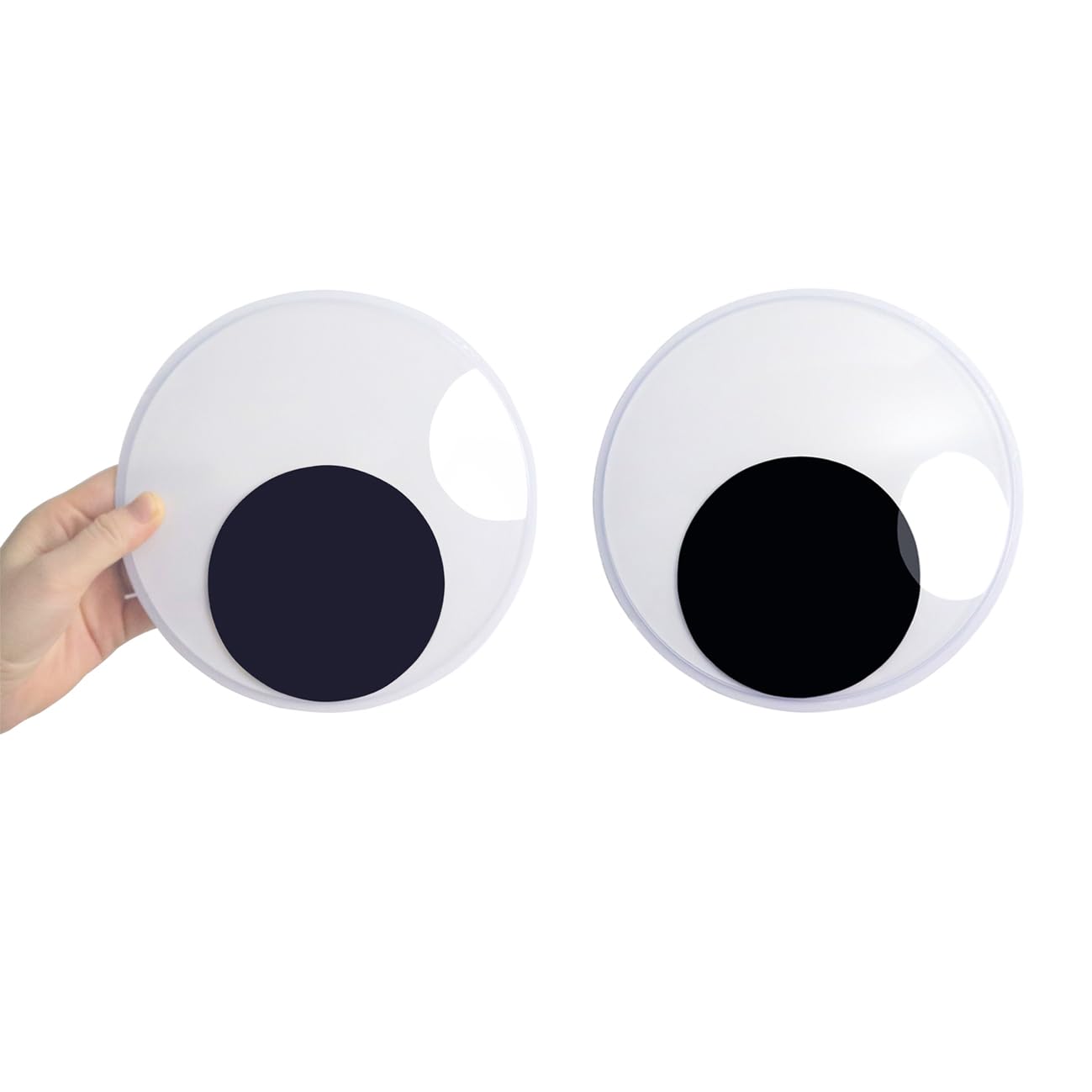 7 Inches Giant Googly Wiggle Eyes Self Adhesive Googly Eyes for DIY Crafts