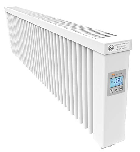 AeroFlow Elektroheizung SLIM 1600 mit Schamottekern FlexiSmart-Displayregler elektrische...