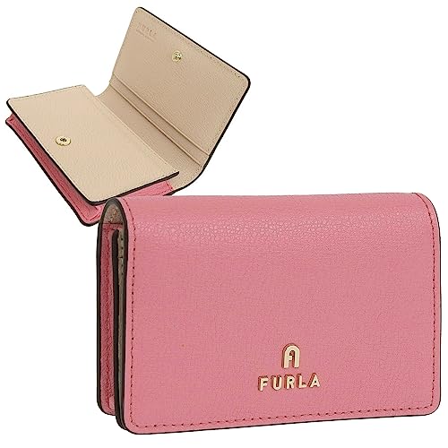 [フルラ] 名刺入れ レディース 名刺ケース カードケース レザー 革 ブランド WP00195 マグノリア MAGNOLIA BUSINESS CARD CASE (NINFA+BALLERINAIInt/ピンク) [並行輸入品]