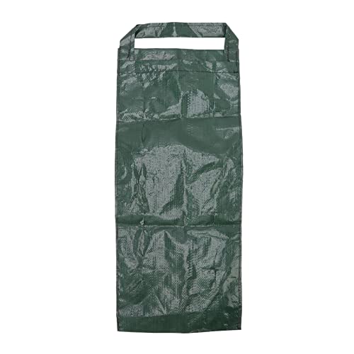 YUMILI Bolsa de plantación Colgante - Bolsa de Cultivo de Plantas de PE con múltiples Orificios, Contenedor de Cultivo de Fresas para Flor Vegetal de Fresa Verde, 8 orificios/10 Orificios(8 Holes) Cover