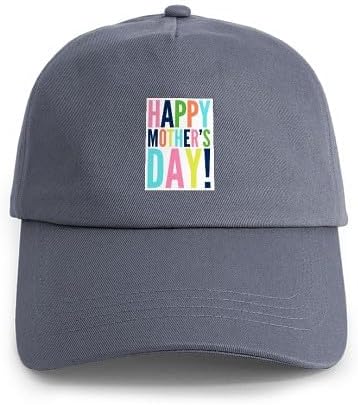 CafePress Mothers Day Happy Adjustable Baseball Cap