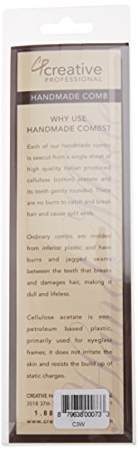 Peine artesanal Creative Hair Brushes C3W marrón miniatura 3