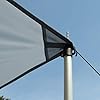your GEAR Motorhome Cotton Tarp TC 260 x 240 Sonnensegel inkl. Aufstellstangen für Camping Bus, Van, Auto