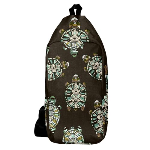 Sac à dos tortue tribal multicolore exprimez votre liberté au quotidien