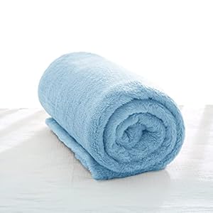 Exclusivo Mezcla Plush Fuzzy Fleece Baby Blanket, Soft and Warm Swaddle Blanket, Infant, Newborn, Toddler and Kids…