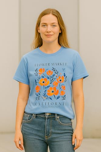 Image of Lymio T Shirt for Women's | Cute Printed Women's T-Shirts | Korean Style Casual Wear Tops | Available in Pack of 2 (T-W-L-04-06)