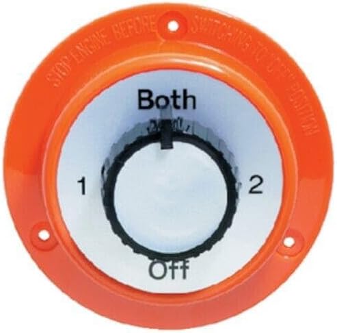 142303 4-Position Battery Selector Switch for Boats 142303