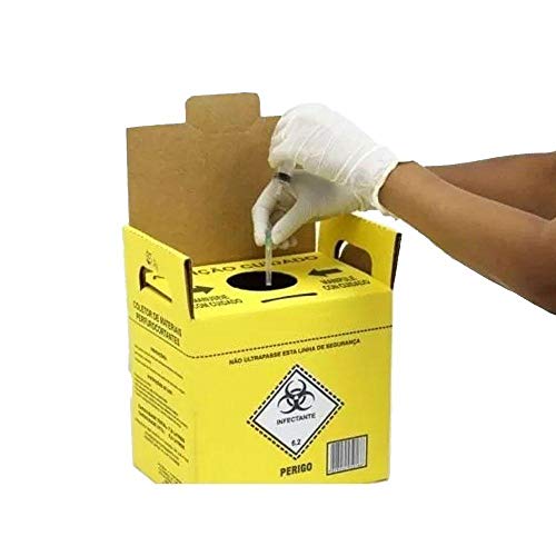 Coletor para Material Perfurocortante Descarpack - 3L