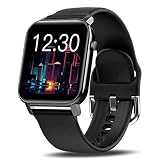 1.4" Full Touch Screen Smartwatch:1.4" square full touchscreen fitness smartwatch brings you a better interactive experience; Built-in NRF52832 chip offers quick access to workout data, it runs faster and perform better. You can find great pleasure through smooth operational procedures, vivid information display and elegant interface; Watch face can also be customized by yourself