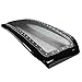 Erlebnis Front Grill Compatible with 2005-2007 Ford F250/F350/F450/F550 Super Duty, Automotive Bumper Replacement Gloss Black Mesh Grille Guards