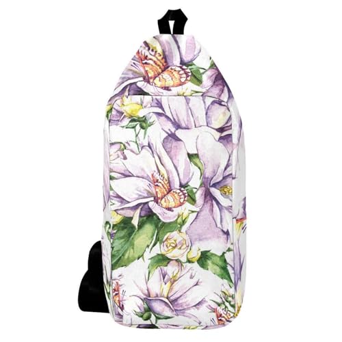 Sac à dos à bandoulière papillons pour libérer vos poches