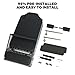 ONETWOFIT Foldable Pilates Reformer for Home Gym, Pilates Equipment for Home Workouts Pilates Reformer Machine Max 440 lbs
