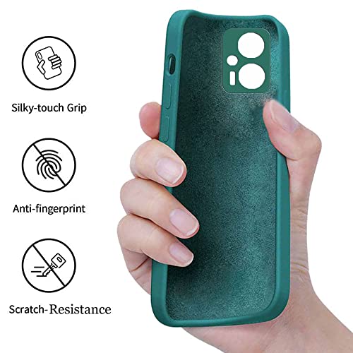 Image of A rtistque Back Cover Case for Mi Redmi K50i 5G with Camera Protection | Shockproof TPU | Stylish Protective Design | Slim Fit | Ultra Matte | Redmi K50i 5G Back Cover - Green