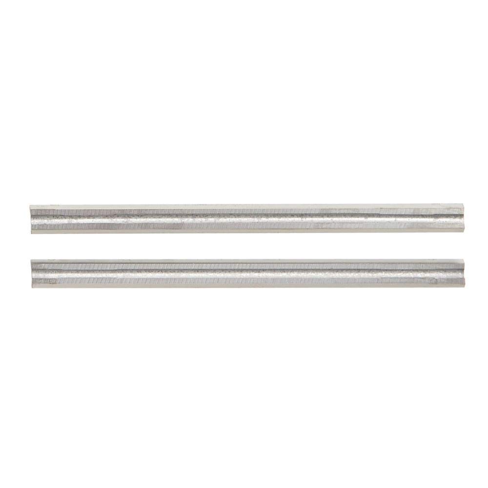 Bosch Professional Rabot Filaire GHO 26-82 D (710W, 2,8kg, régime à vide: 18 000tr/min, Ø des copeaux : 2,6mm, Coffret) & 2607000096 Fer de rabot droit carbure 35°