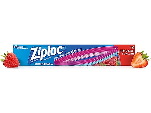 Ziploc Storage Bags, Jumbo 2 Gallon Size (12 Bags) - image 4