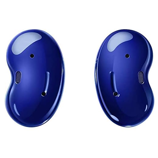 Samsung Galaxy Buds Live – trådlösa Bluetooth-hörlurar AKG-teknik, blå