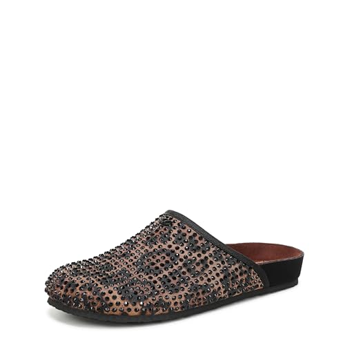 Circus NY by Sam Edelman Sabina Mule, Cognac/Black Multi, 6