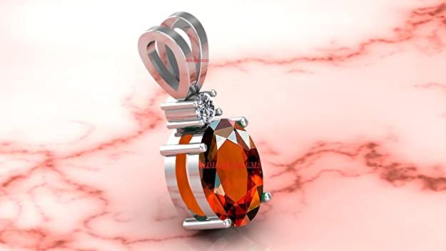 Grenat Hessonite naturel non chauffé de qualité supérieure A+ pour création de bijoux